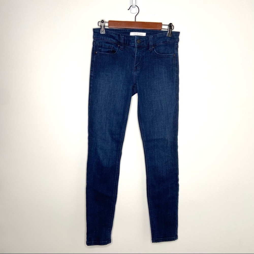 Eunina Mid Rise Skinny Ankle Jeans Size 27